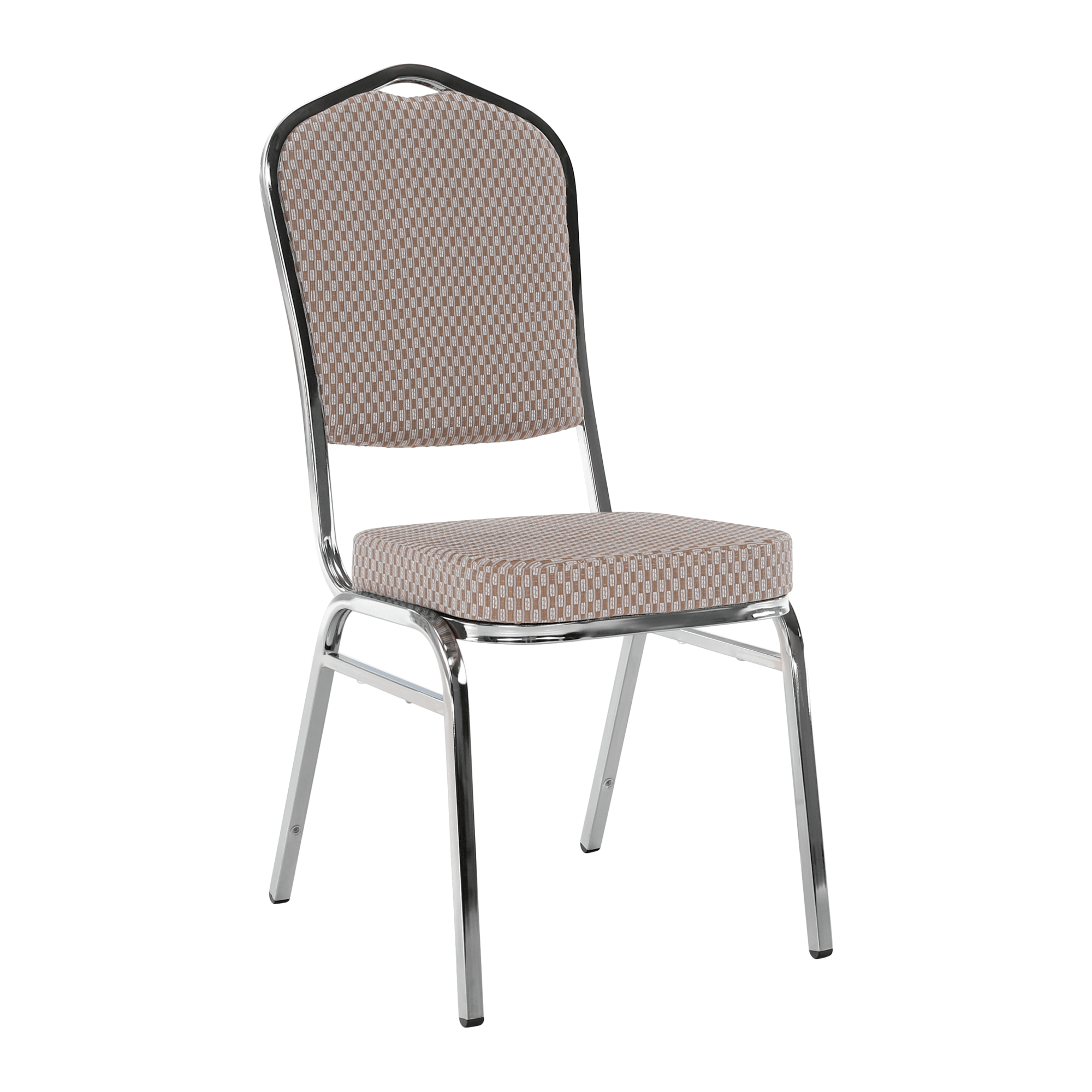 Rákásolható szék,  bézs/minta/króm, ZINA 3 NEW (TK)